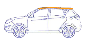 ремонт крыши changan cs35